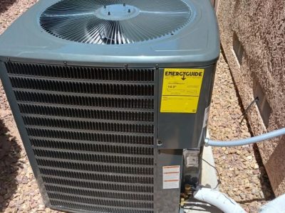 Outdoor HVAC Condenser Unit Maintenance